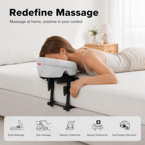 VVB Massage Face Cradle with Memory Foam Pillow