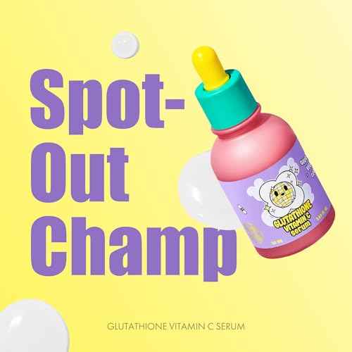Glutathione Vitamin C Serum 50ml - Step-by-Step Discoloration Correcting Serum with Hyaluronic Acid & Niacinamide - Moisturizing & Hydrating K Beauty Skin Care (1.69 fl oz)