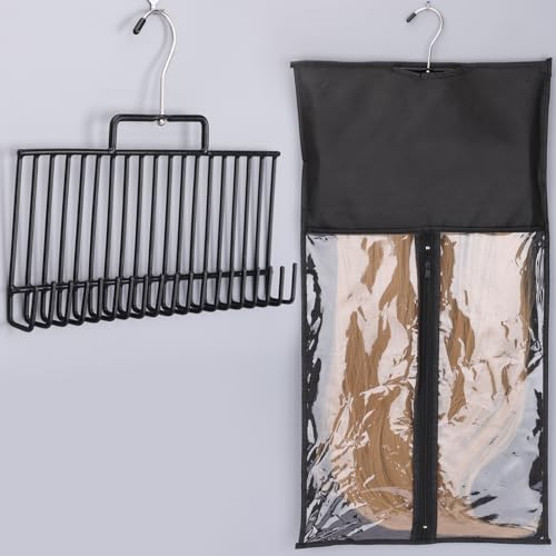 Hair Extension Holder (2-Pack) - 19 Pegs Professional Wig Styling Tool