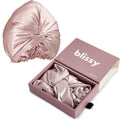 BLISSY Silk Bonnet for Sleeping - 100% Mulberry Silk