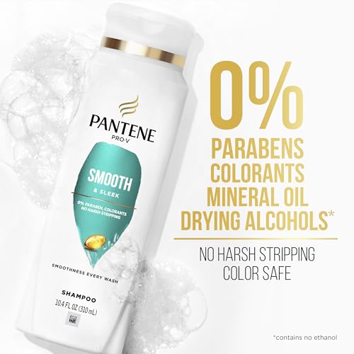 Pantene Pro-V Smooth & Sleek Duo Set Shampoo & Conditioner 12-12.6 Fl Oz