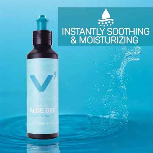 VOLT Organic Aloe Vera Gel for Face & Skin - Soothes, Moisturizes & Refreshes Naturally - 30 Fl. Oz (900ml)