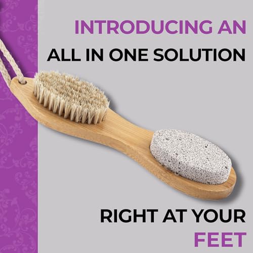 Dermasuri 4-in-1 Exfoliating Foot Scrubber & Callus Remover Kit