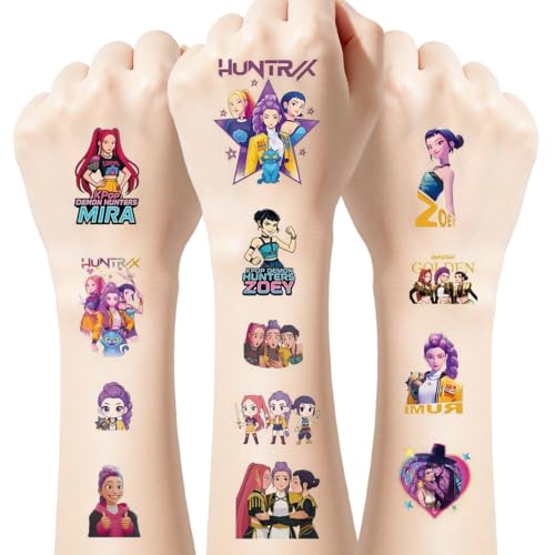 130pcs Cartoon Temporary Tattoos Party Favors for Kids