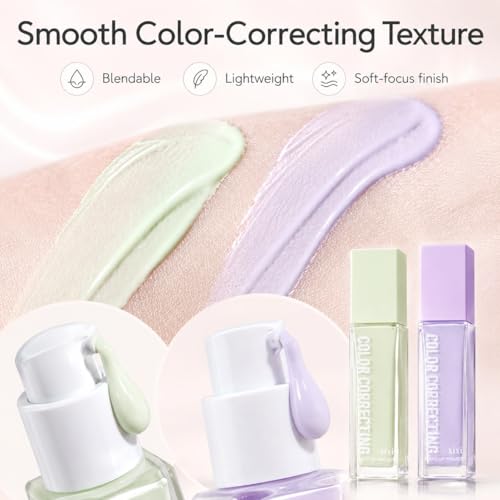Color Correcting Primer Stick - Green & Purple Concealer Base