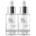 Neutrogena Hydro Boost Glow Booster Primer & Serum, Hydrating & Moisturizing Face Serum-to-Primer Hybrid, Infused with Purified Hyaluronic Acid & Designed to Instantly Hydrate, 1.0 fl. oz (Pack of 2)