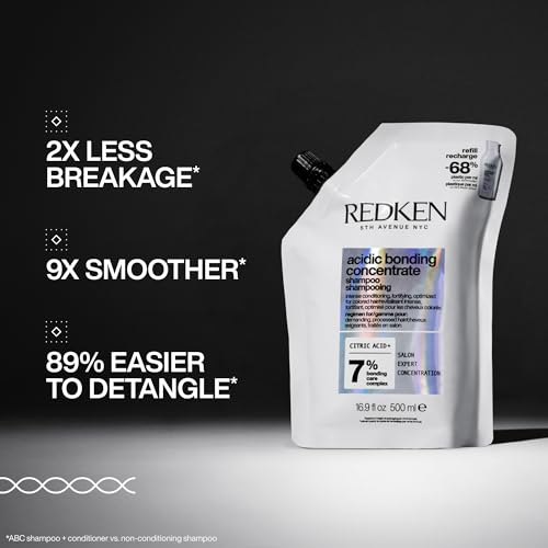 Redken Acidic Bonding Concentrate Sulfate-Free Repair Shampoo for Damaged Hair