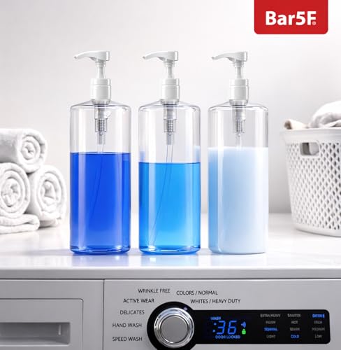 Bar5F 32oz Pump Bottle for Shampoo & Lotion - BPA-Free