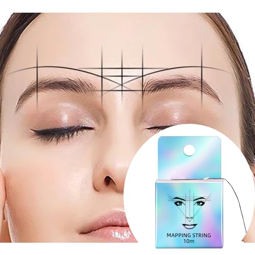 ATOMUS Eyebrow Mapping String 6 Pack - 10m Pre-Inked Microblading Thread