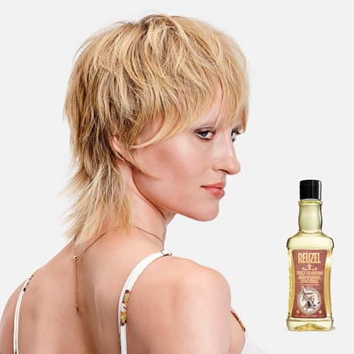 Reuzel Daily Shampoo - Cleanses Hair And Scalp - Ideal For All Hair Types And Frequent Use - Balanced For Excellent Degreasing And Cleansing Without Over Drying - With T4 Tonic Blend