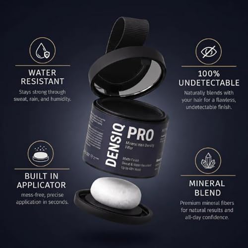 Hair Density Filler Powder - Instant Bald Spot & Hairline Cover