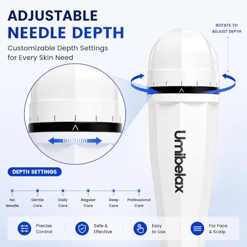 Umibelax Microneedling Derma Stamp 0.25mm for Hair & Scalp