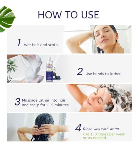 Anti-Fungal Shampoo for Itchy Scalp & Dandruff – 2 Pack