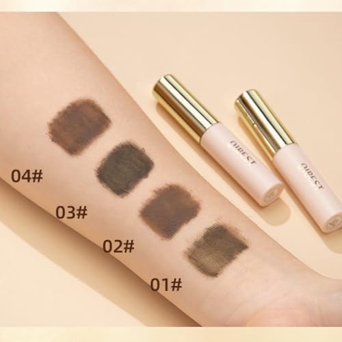 Eyebrow Gel Shapes Brow Filler Water-Resistant,Long-Lasting Cruelty-Free Locks Brow Hairs In Place (RED BROWN)