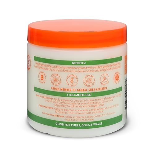 Cantu Argan Oil Leave-In Conditioning Cream, 16 oz