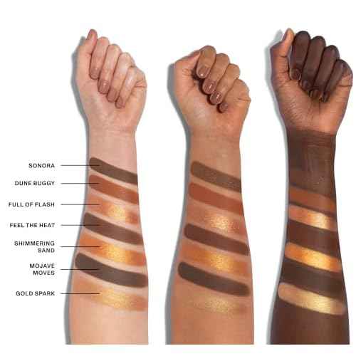 Morphe 35U Makeup Palette - Gilded Desert Artistry Palette with Deep Metallics, Shimmers & Matte Pressed Pigments - Made to Build, Blend & Layer for Everyday, Versatile Makeup Looks (1.98 oz)