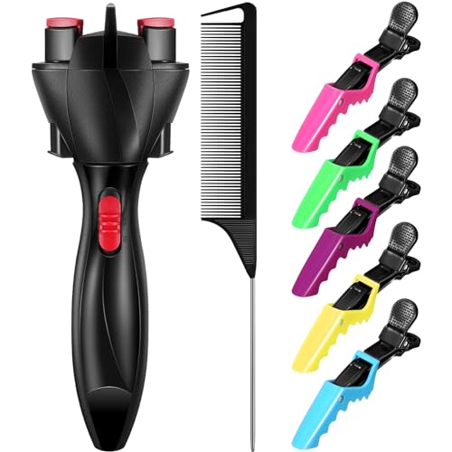 Automatic Hair Braider Machine Set with Comb & Clips