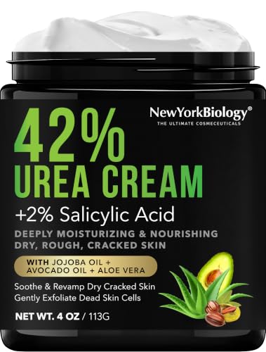 42% Urea Cream with Salicylic Acid for Dry Feet - 4 oz