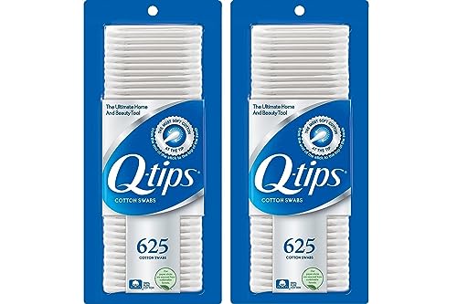 Q-tips Cotton Swabs 625 Count Pack of 2