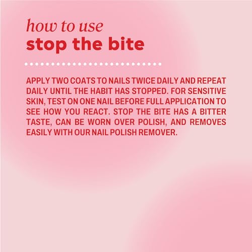 Onyx Professional Stop the Bite Nail Polish - Nail Biting Prevention Treatment 0.5 Fl Oz