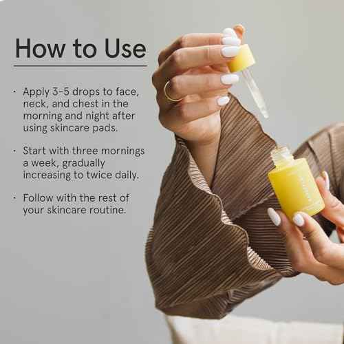 Barefaced Liquid Gold 1 Fl Oz - 15% Vitamin C Serum with Hyaluronic Acid & Vitamin E for Anti-Aging, and Hydration, Antioxidant Formula, Reduces Dark Spots, Acne & Wrinkles