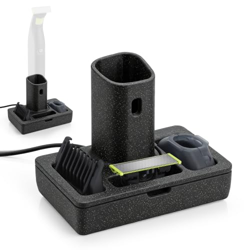 Enhon Razor Stand Dock for Norelco OneBlade 360 - 2-in-1 Charging & Storage