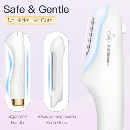 Sonic Dermaplane Razor for Women | 2-in-1 Exfoliator & Peach Fuzz Remover