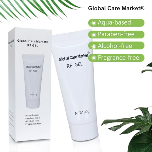 RF Conductive Gel for Microcurrent Facial Device, Hydrating Cream for Radio Frequency Skin Tightening Machines, Paraben-free Skin Cooling Gel for IPL Hair Removals