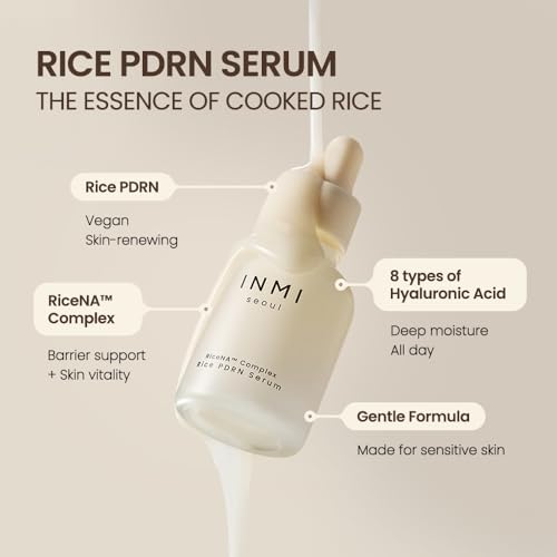 Rice PDRN Serum with Hyaluronic Acid - Vegan Hydration