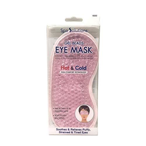 Cala Pink gel beads eye mask