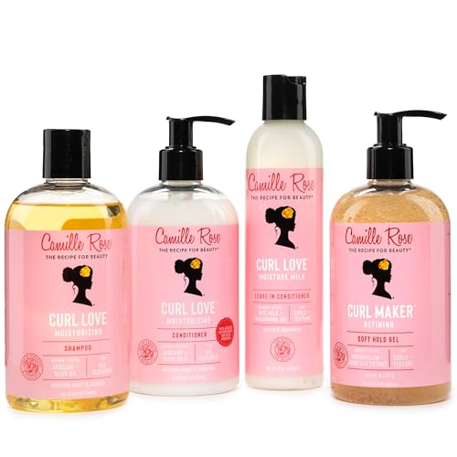 Camille Rose Leave-In Conditioner, Curl Love Moisture Milk ? Curly Hair Moisture, Detangler, Frizz Control, 8 Fl Oz