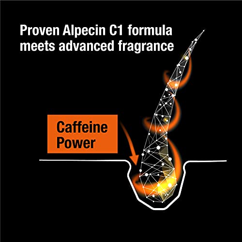 Alpecin Caffeine Shampoo C1 Black Edition - 8.45 oz