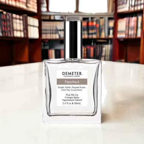 DEMETER Paperback 3.4 Oz Cologne Spray, Perfume for Women and Men
