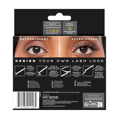 Eylure 3D Luxe Individual Eyelashes Value Pack