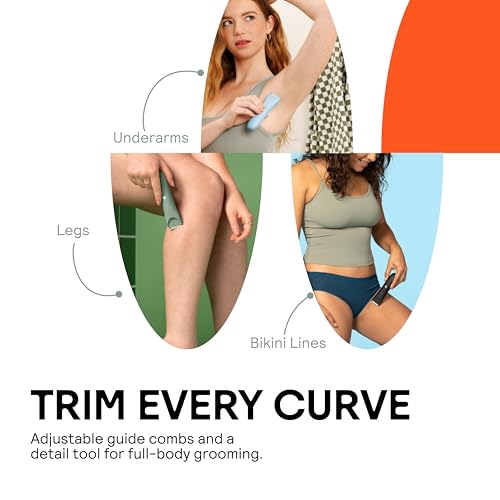 Waterproof Women's Bikini Trimmer | Cordless Electric Razor