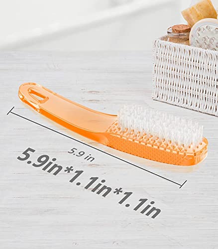 Nail Brush Set for Cleaning Fingernails & Toes - 4 Pack