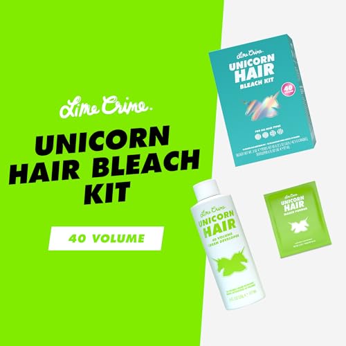 Lime Crime Unicorn Hair Bleach Kit - 40 Volume Developer