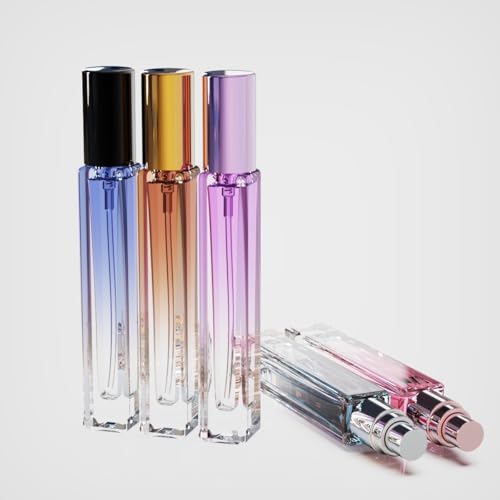 Travel Perfume Atomizer Set - 10ml Refillable Mini Bottles (5 PCS)