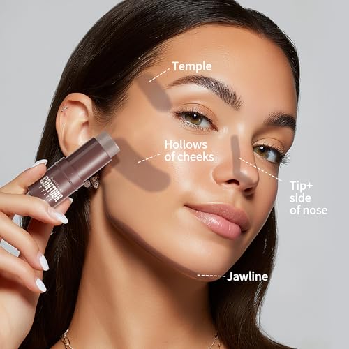 Cool Toned Cream Contour Stick for Sculpting & Bronzing