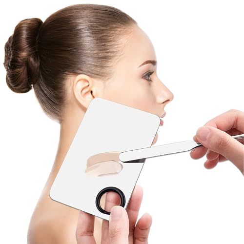 3-Piece Makeup Spatula & Palette Tray Set – Foundation Mixing