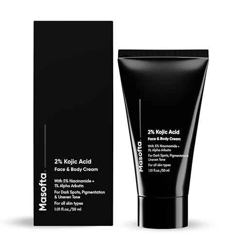 2% Kojic Acid Face & Body Cream for Pigmentation, Melasma, Acne Marks, Underarms, Neck - For Men & Women 30 ml (Pack of 1)