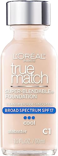 L'Oreal Paris True Match Super-Blendable Liquid Foundation Alabaster C1