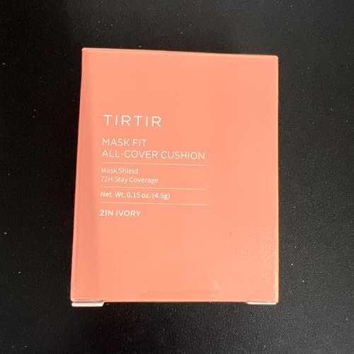TIRTIR All Cover Pink Cushion Foundation #21N Ivory 0.15oz