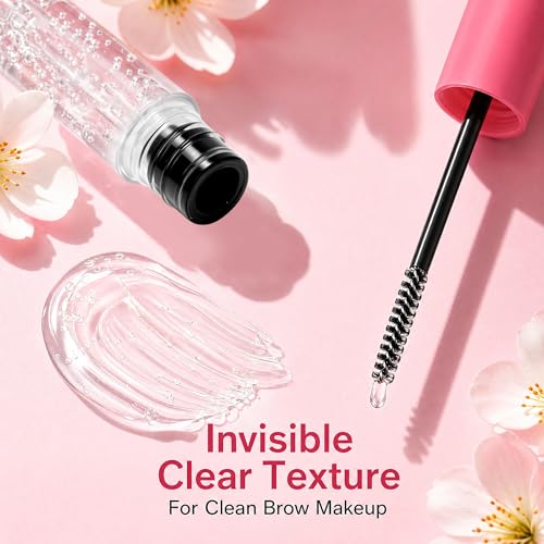 Clear Eyebrow Gel Waterproof Long-Lasting Precision Brush