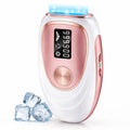 At-Home IPL Hair Removal Device with Ice Cooling - Full Body & Bikini, Rose Gold