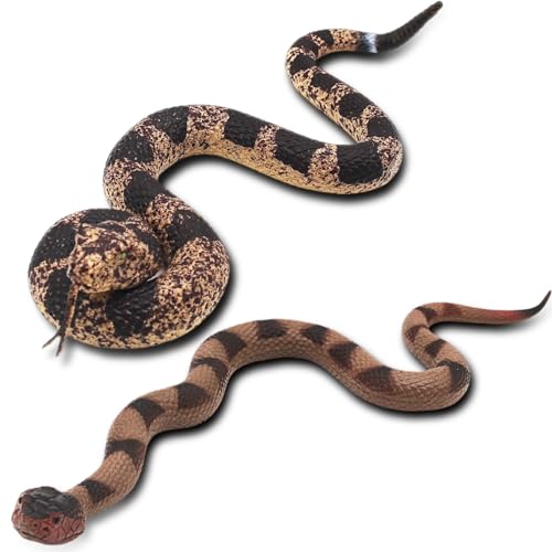Realistic Rubber Snakes - Scare Birds & Prank Props | Upitry