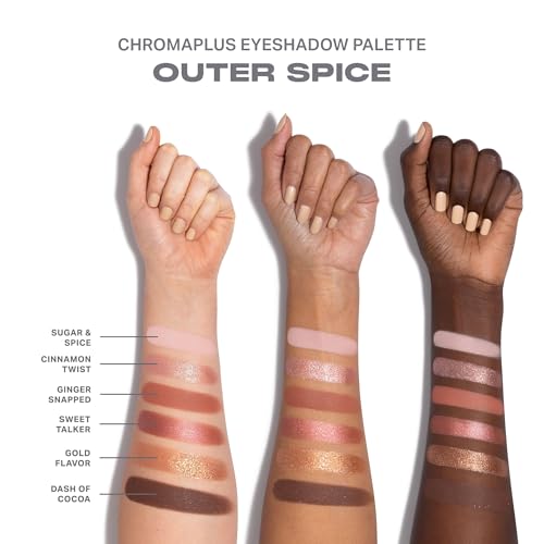 Morphe ChromaPlus 6-Pan Eyeshadow Palette – Outer Spice