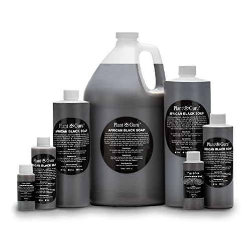 African Black Soap Liquid 1 Gallon 100% Raw Pure Natural From Ghana, Acne Treatment, Aids Against Eczema & Psoriasis, Dry Skin, Scar and Dark spot Removal, Pimples and Blackhead, Face & Body Wash