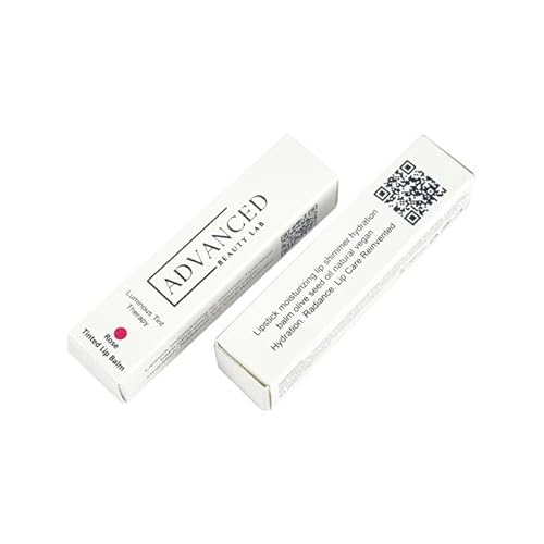 Luminous Tint Therapy Rose Lip Balm | Hydrating & Revitalizing Lip Care with Boanical Oils & Antioxidants | Enhances Natural Color, Softens, Smooths & Protects Against Environmental Stress
