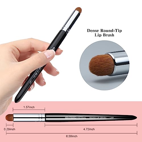 EIGSHOW Round Lip Brush for Lipstick & Eyeshadow (L307)